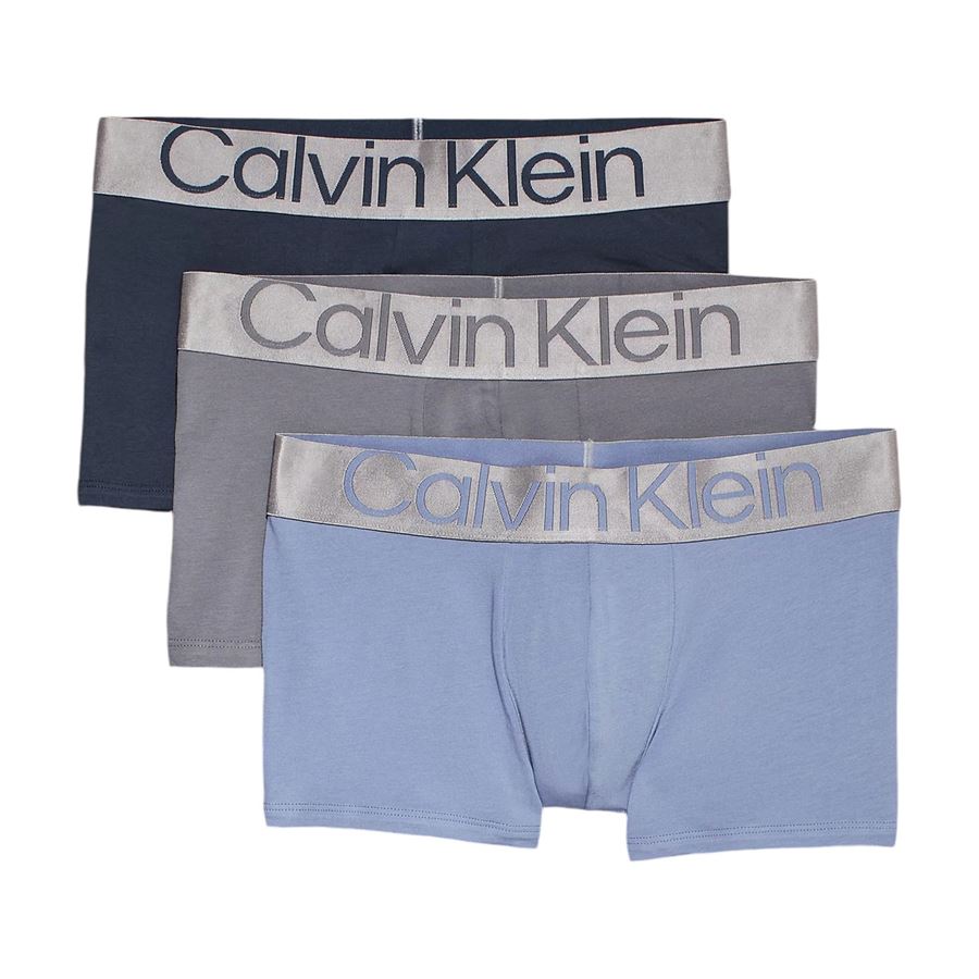 Boxer aderenti in confezione da 3 - Steel Cotton Calvin Klein | NB3130APZD